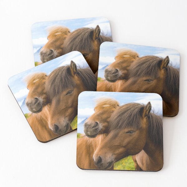Item preview, Horses of Iceland designed and sold by GodandWandrlust.