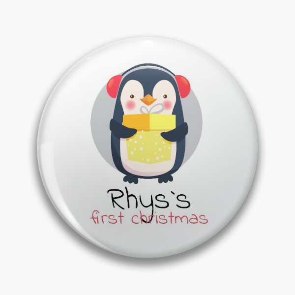 Item preview, Special Gift For Baby Boy Rhys For His First Christmas designed and sold by Urosek.