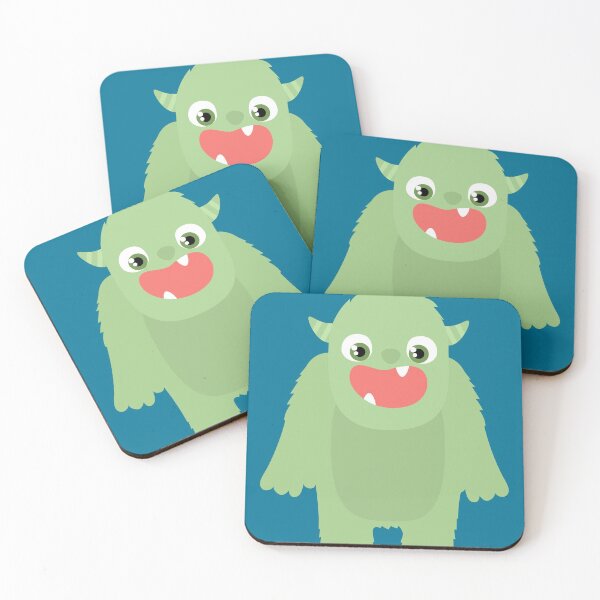 Item preview, Green Cute Halloween Monster designed and sold by theworld2021.