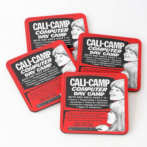 Item preview, COMPUTER CAMP - 1980s ADVERT designed and sold by ThrowbackAds.