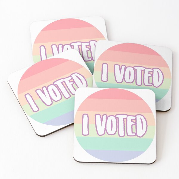 Item preview, I Voted - Rainbow designed and sold by SandyCorinne.