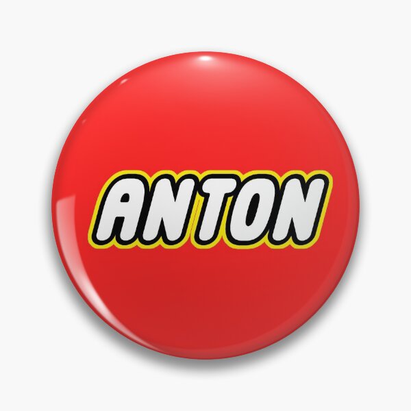 Item preview, Anton Birthday Retro Bricks gift. For Trending Brick Lovers like Anton designed and sold by Urosek.