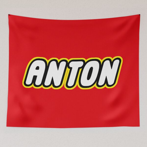 Item preview, Anton Birthday Retro Bricks gift. For Trending Brick Lovers like Anton designed and sold by Urosek.