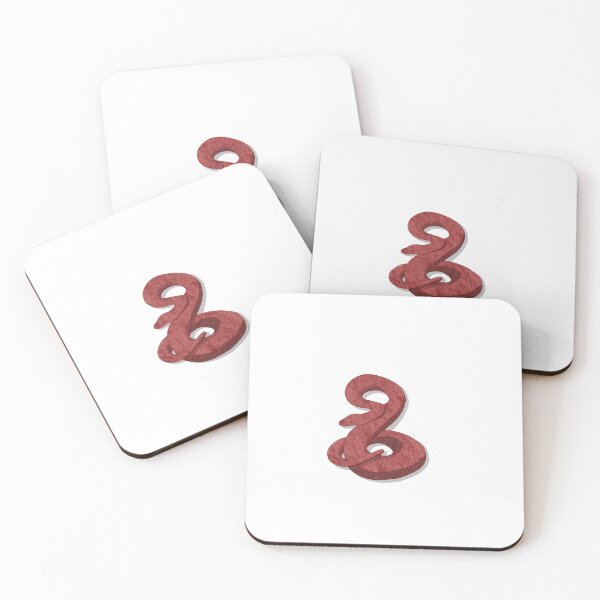 Item preview, Red Snake Sticker designed and sold by DelaneyMcCallum.