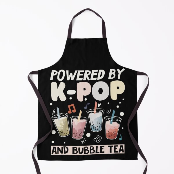 Item preview, Cute Powered by K Pop and Bubble Tea designed and sold by azmndesigns.