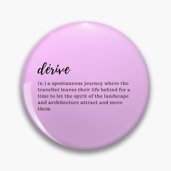 Item preview, dérive - a spontaneous journey where the traveller leaves their life behind for a time to let the spirit of the landscape and architecture attract and move them designed and sold by designair.