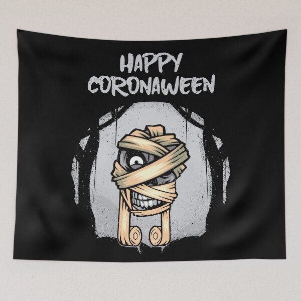Item preview, Happy Coronaween - Halloween 2020 Toilet Paper Mummy designed and sold by Giacob.