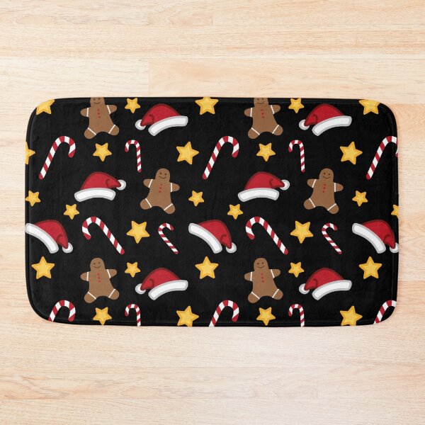 Item preview, Pattern for Christmas, star Santa hat designed and sold by ClumsyCat.