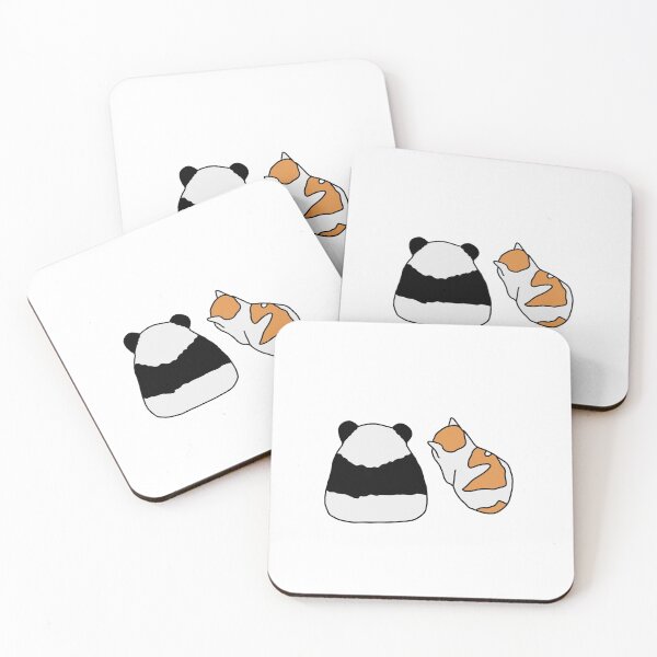 Item preview, Angy Panda and Cat Sticker  designed and sold by DelaneyMcCallum.