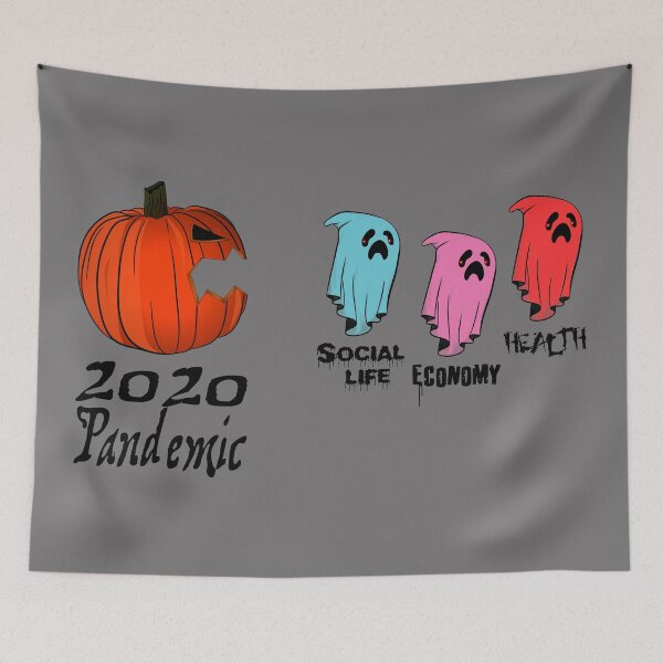 Item preview, pumpkin eating ghosts - 2020 designed and sold by jc007.