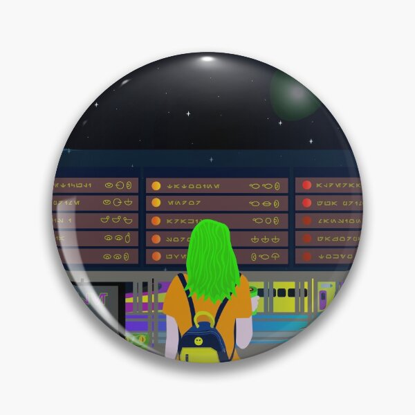 Item preview, Girl in Space Port  designed and sold by altdisney.