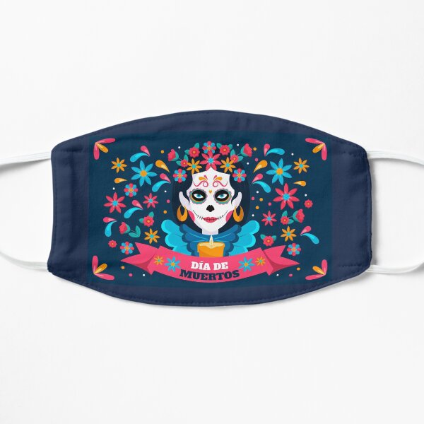 Day of the Dead Flat Mask