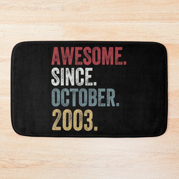 Item preview, Awesome Since October 2003 17th Birthday 17 Years Old designed and sold by MagicBoutique.