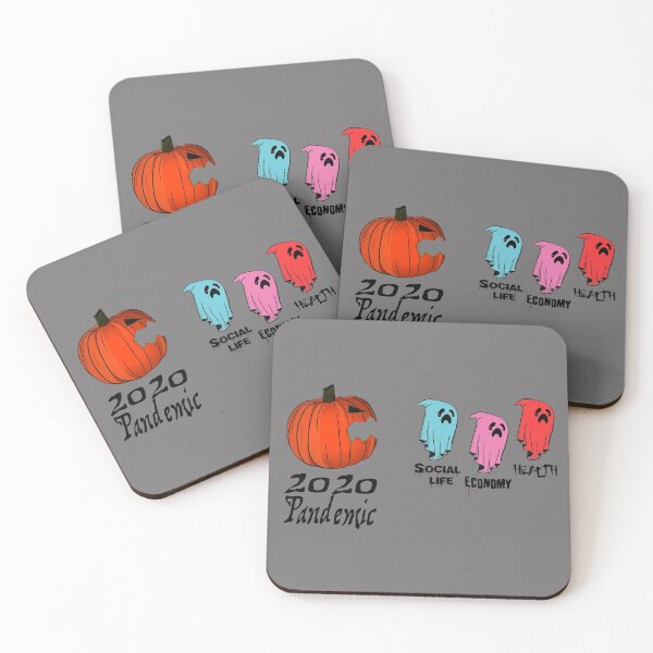 Item preview, pumpkin eating ghosts - 2020 designed and sold by jc007.