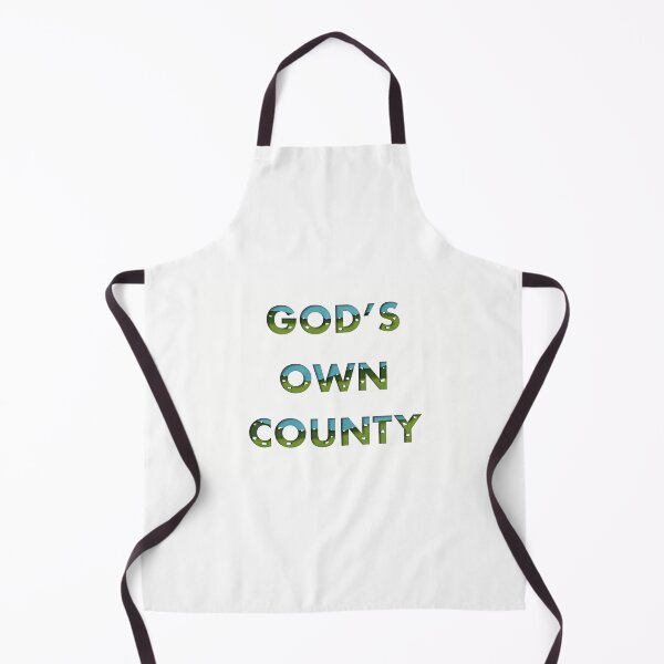 Item preview, God’s Own County Yorkshire quote lettering art design designed and sold by Britshop.