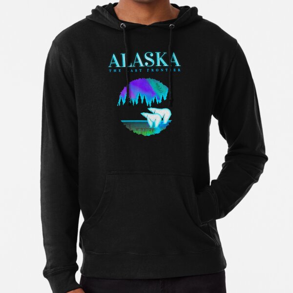  Alaska Hoodie with Alaska Mountain Design and Slogan Pullover  Hoodie : Clothing, Shoes & Jewelry