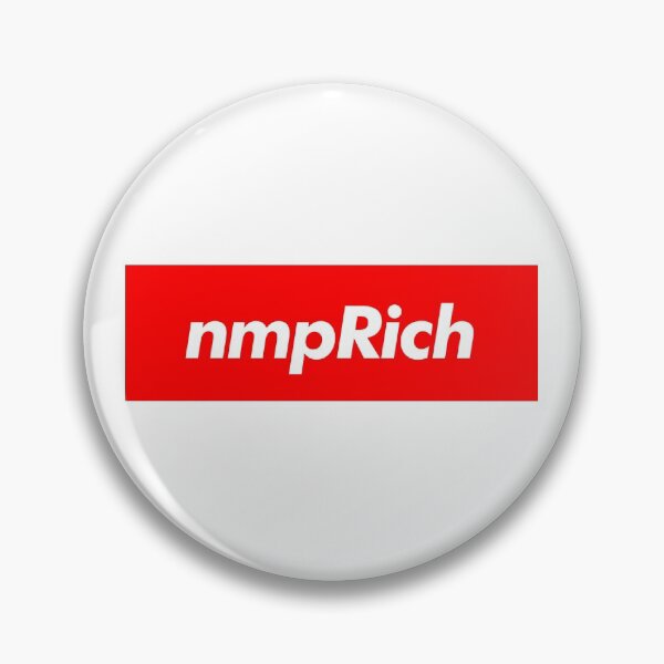 Item preview, NMPLOL nmpRich Red Box Twitch emote Meme BTTV Better Twitch TV Merch designed and sold by Twitchmeme.