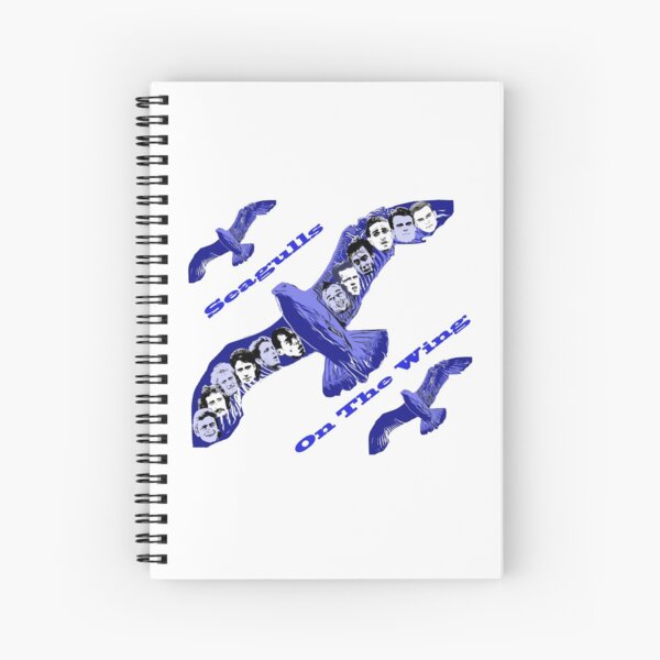 Seagulls on the Wing Spiral Notebook