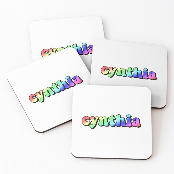 Item preview, aesthetic rainbow cynthia name designed and sold by STAR10008.