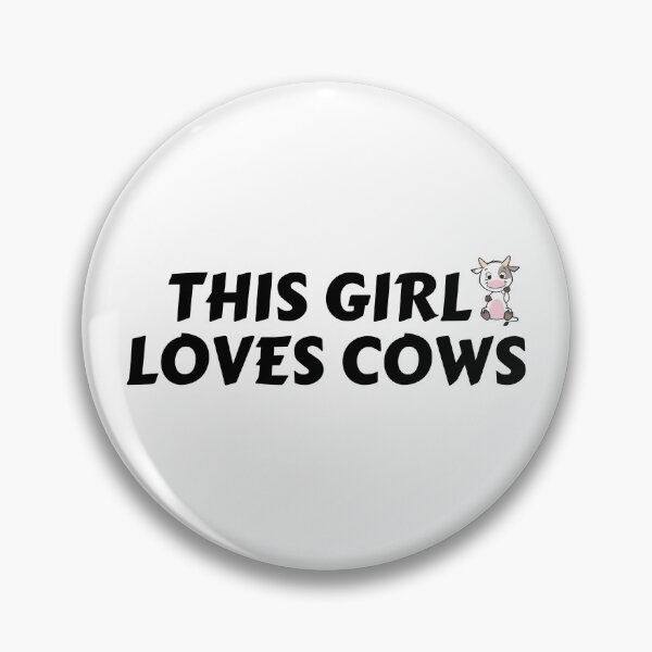Item preview, This Girl Loves Cows designed and sold by MoMasry.