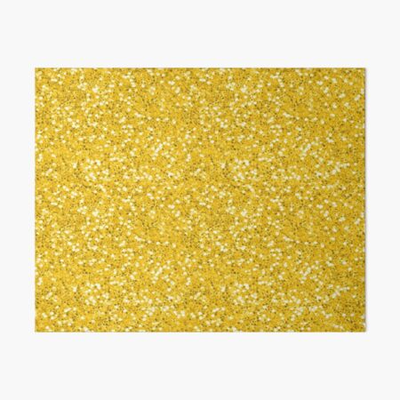 Yellow Glitter Art Greeting Card for Sale by Dizzydot