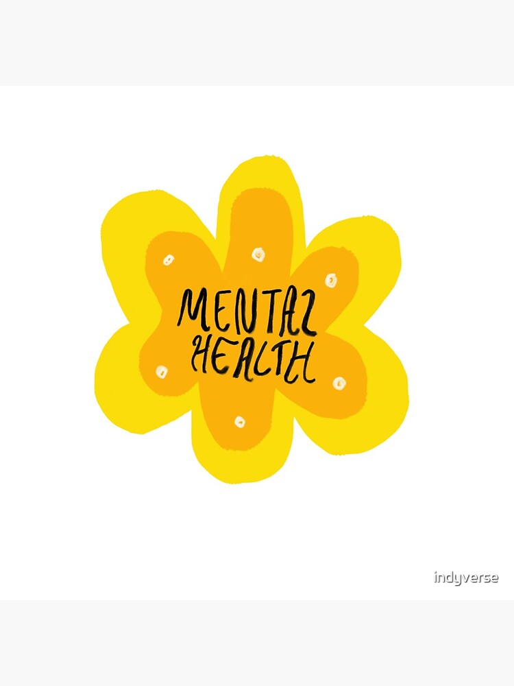 "'mental health' flower" Photographic Print for Sale by indyverse