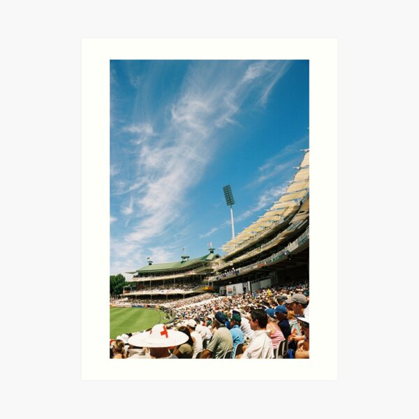 Newlands test cricket Art Print