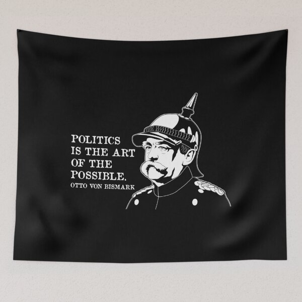 Item preview, Politics Famous Quote Otto Von Bismarck graphic designed and sold by jakehughes2015.
