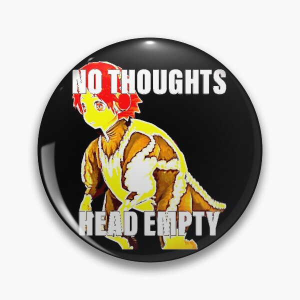 Item preview, no thoughts head empty designed and sold by badtodd.