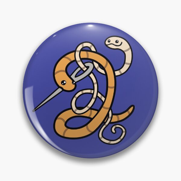 Item preview, Needle and Thread Worm designed and sold by lowtekgames.