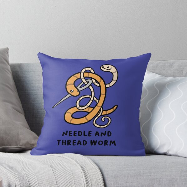 Item preview, Needle and Thread Worm designed and sold by lowtekgames.