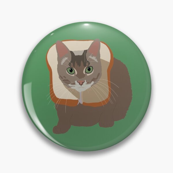 Artikelvorschau, Brotkatze entworfen und verkauft von BadluckDesigns.