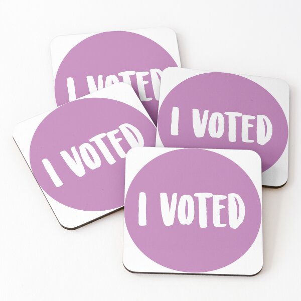 Item preview, I Voted - Purple designed and sold by SandyCorinne.