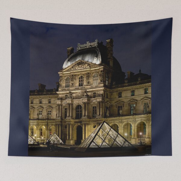 Item preview, The Louvre at Night 03 designed and sold by Weston  Westmoreland.