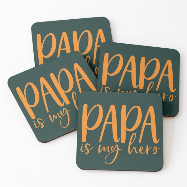 Item preview, Papa Is My Hero, Papa Gifts, Dad Is My Hero designed and sold by UniqueStylistic.