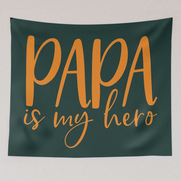 Item preview, Papa Is My Hero, Papa Gifts, Dad Is My Hero designed and sold by UniqueStylistic.