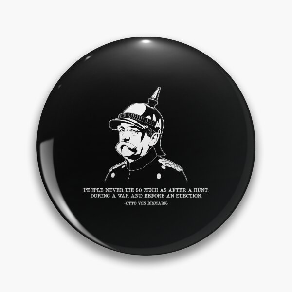Item preview, People Lie Famous German History Quote Otto Von Bismarck design designed and sold by jakehughes2015.