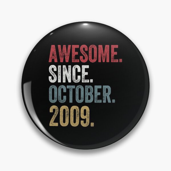 Item preview, Awesome Since October 2009 11th Birthday 11 Years Old designed and sold by MagicBoutique.