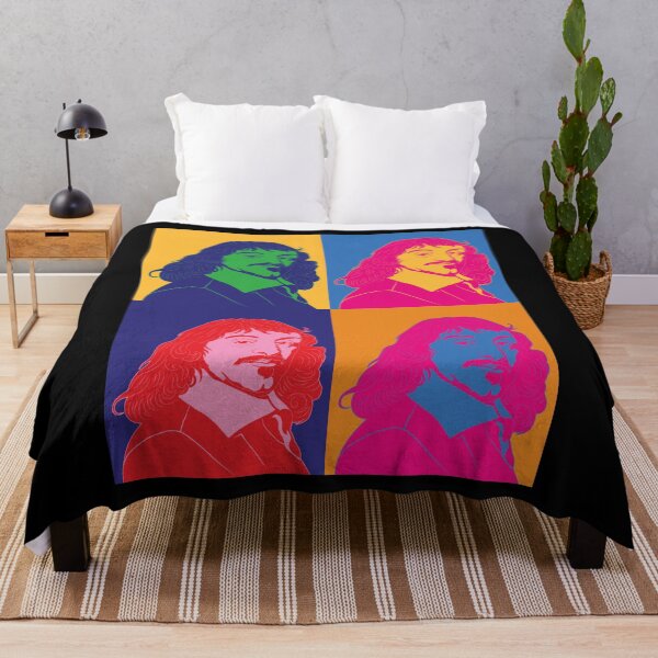Item preview, Pop Art Portrait Philosopher Rene Descartes graphic designed and sold by jakehughes2015.