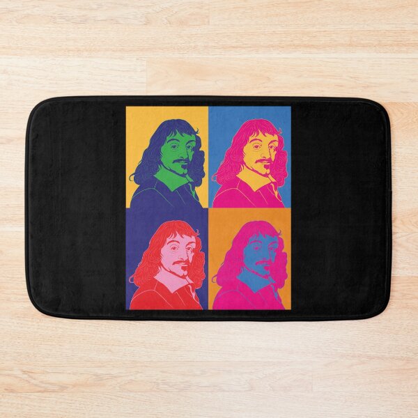 Item preview, Pop Art Portrait Philosopher Rene Descartes graphic designed and sold by jakehughes2015.