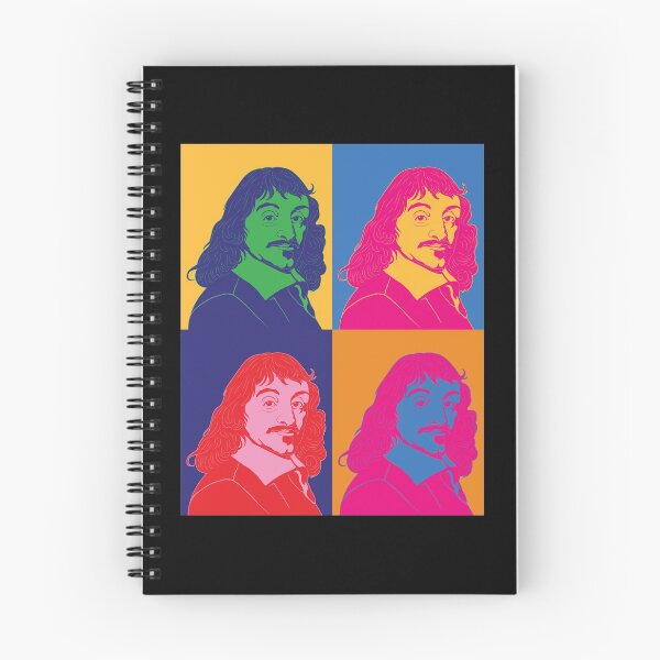 Item preview, Pop Art Portrait Philosopher Rene Descartes graphic designed and sold by jakehughes2015.