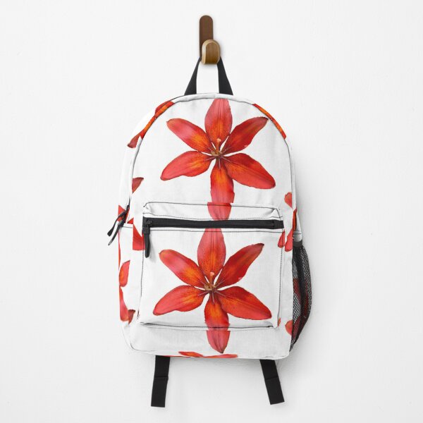 Item preview, Brilliant Red Orange Lily (on white) designed and sold by Amanda1775.