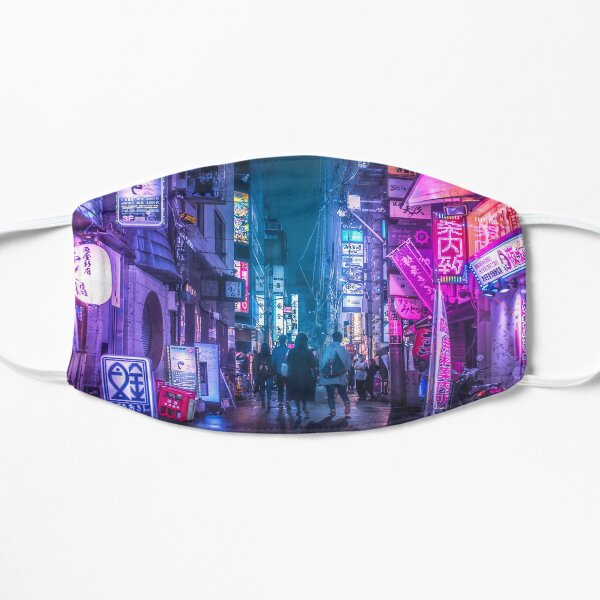 Tokyo Neo Future Cyberpunk Flat Mask