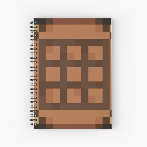 Minecraft - Crafting Table Top Spiral Notebook
