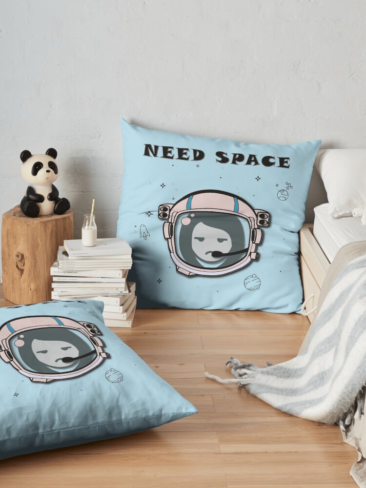 Alternate view of Need Space Floor Pillow