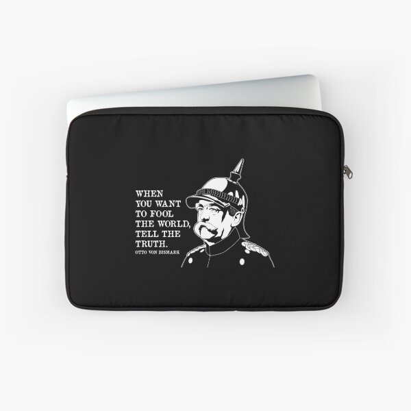 Item preview, Fool The World Famous Quote Otto Von Bismarck print designed and sold by jakehughes2015.