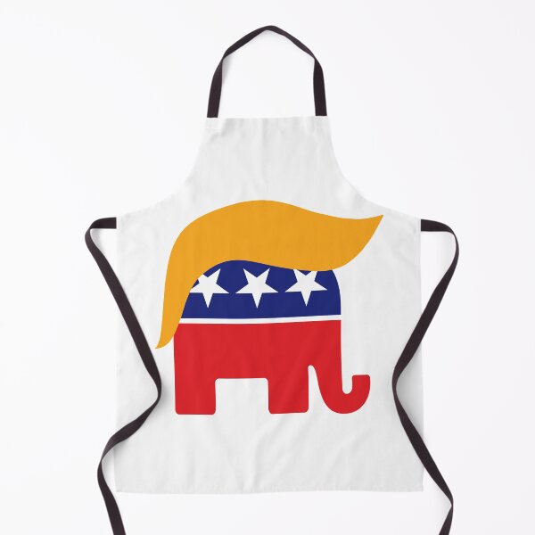 Artikelvorschau, Donald Trump GOP republikanisches Elefantenhaar-Logo entworfen und verkauft von Inside Out Designs.