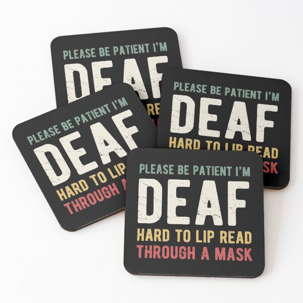 Item preview, Deaf Awareness Social Distancing designed and sold by d247.