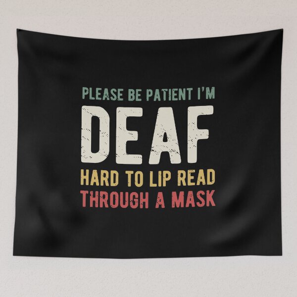 Item preview, Deaf Awareness Social Distancing designed and sold by d247.