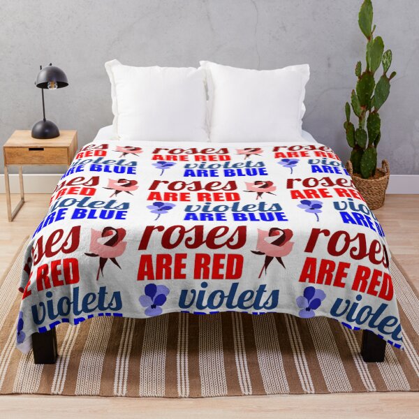 Item preview, Roses are Red, Violets are Blue designed and sold by RainbowFishArt.